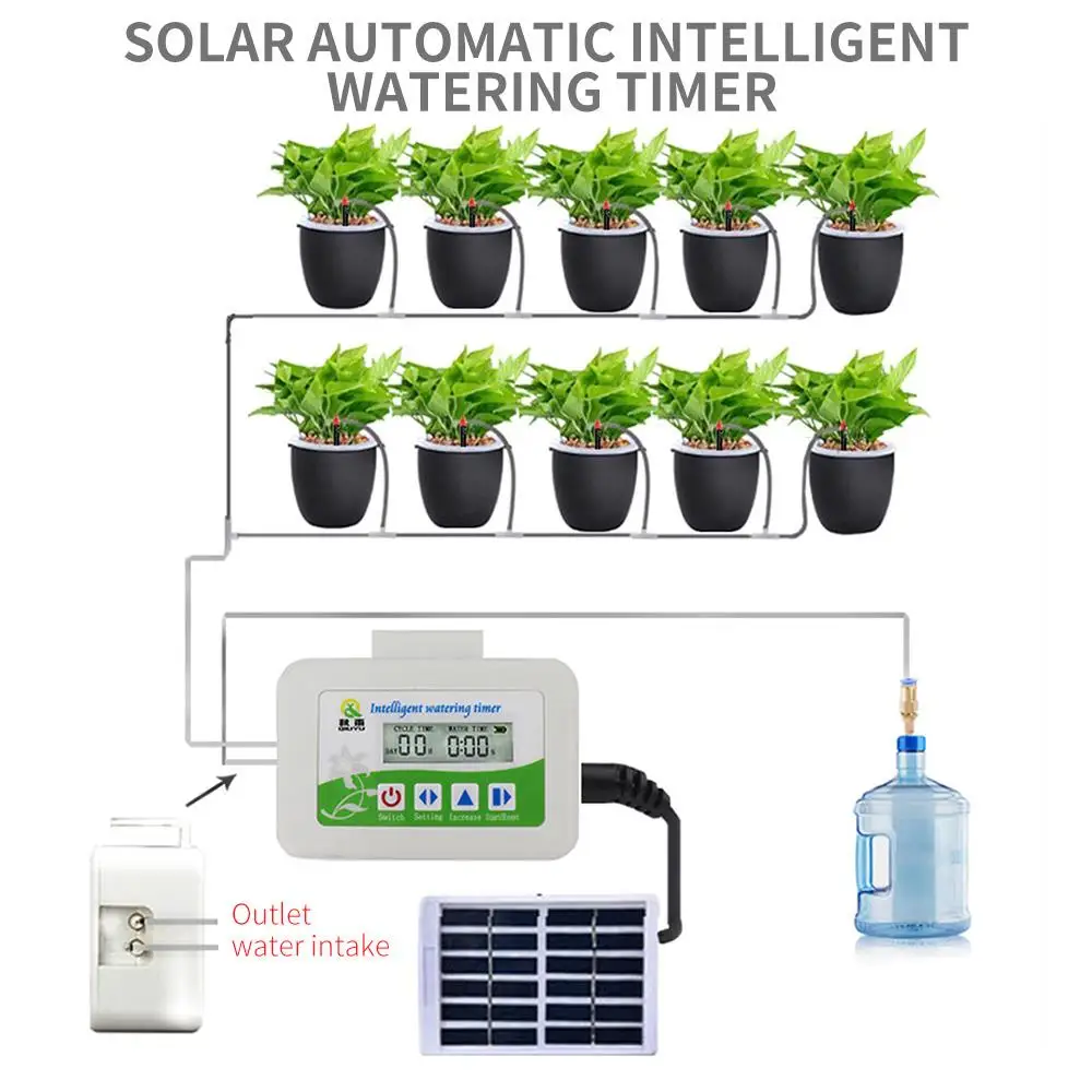 

ABS Irrigation Timing Device Faucet Timer Intelligent Watering Timer Water Timer Planting Gardener Botany Water Pipe Timer