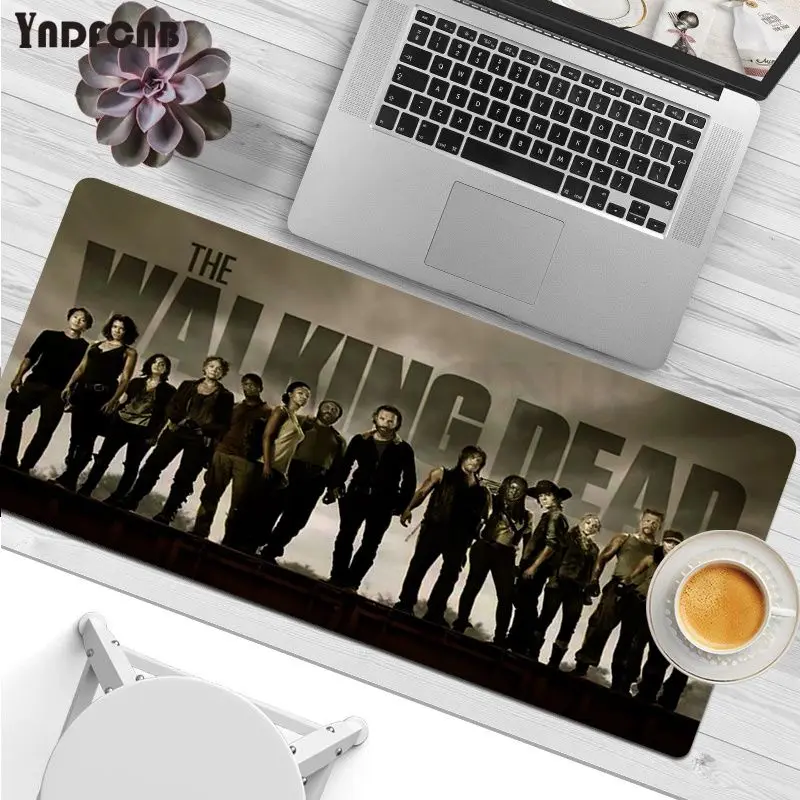 

The Walking Dead Hot Sales Rubber Mouse Durable Desktop Mousepad Size For For Cs Go LOL Game Player PC Computer Laptop
