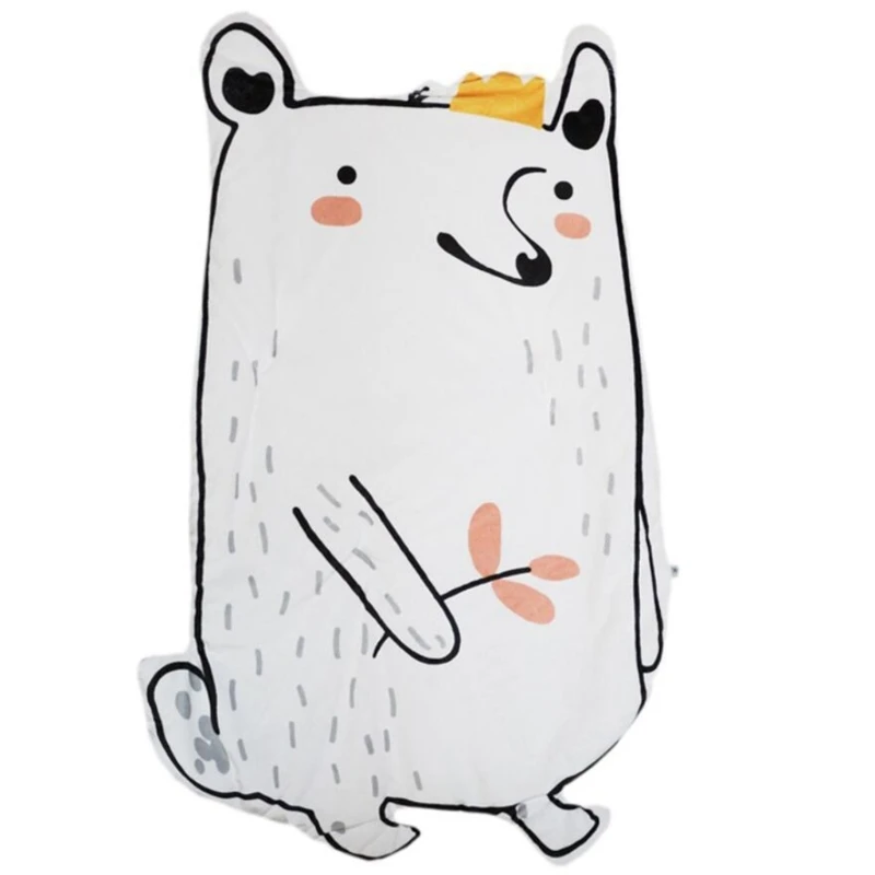 

1pc Interactive Playmat for Baby Racoon Rabbit Cartoon Rugs Montessori Carpet