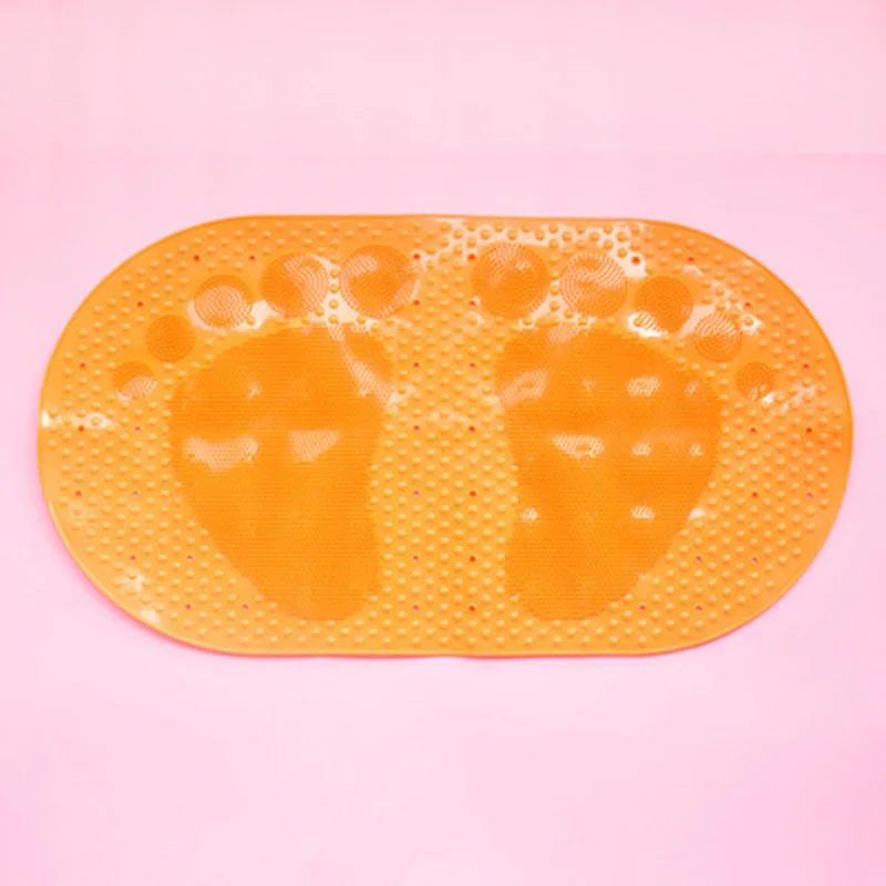 Большой пластиковый коврик для ванной комнаты из ПВХ с присоской экологически