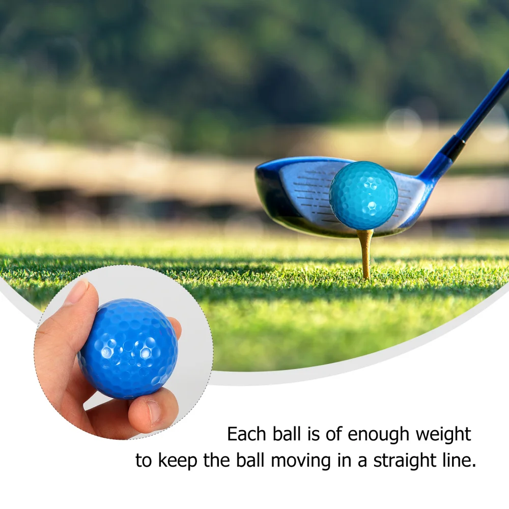 

30pcs Training Balls Children Rubber Golfs Rubber Practice Balls