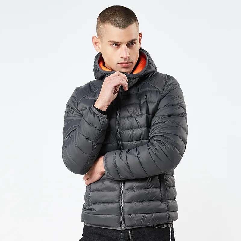 New 2019 Winter Ultralight Mens Cotton Down Jackets Lightweight Overcoats Casual Classic Coats For Male Plus Size S-xxxl Jacket