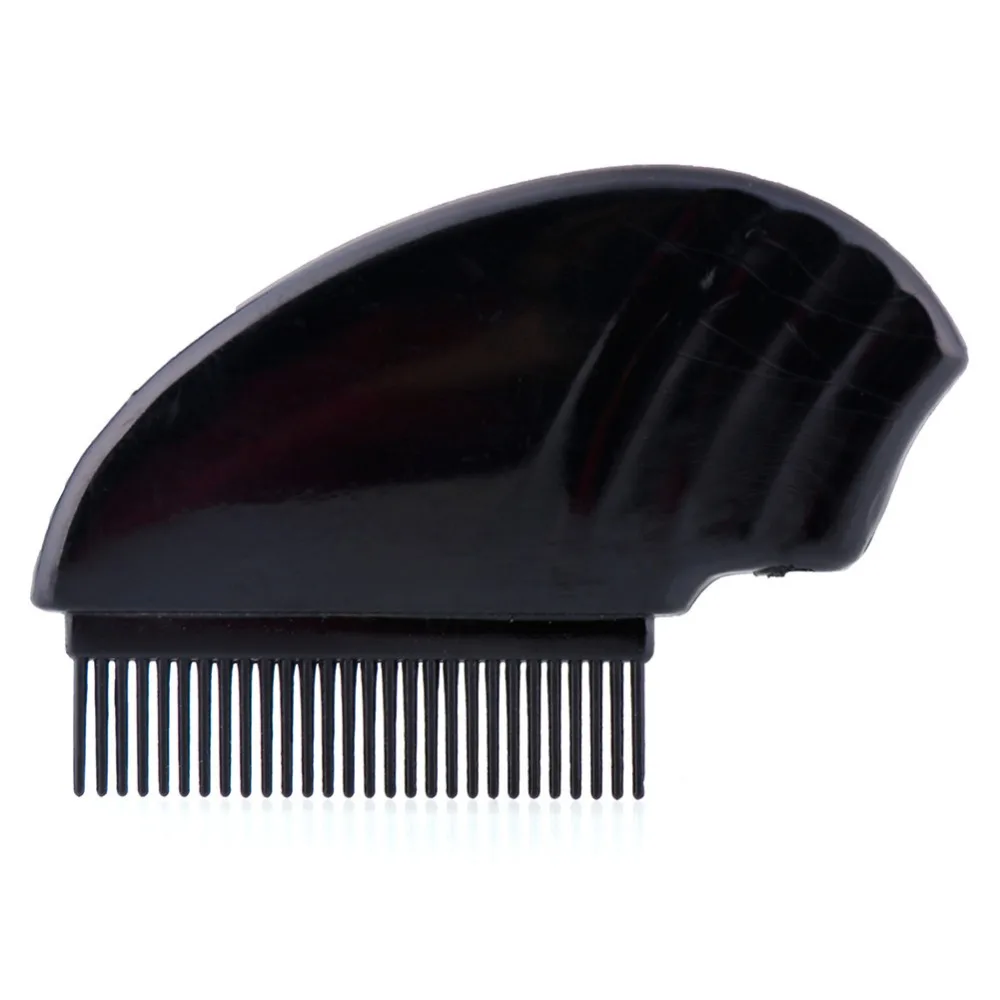 Профессиональная расческа для ресниц # щетка Складная из нержавеющей стали