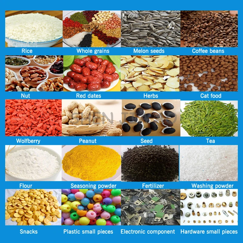 10 999 г количественная упаковочная машина вертикальная гранулированная зерновая