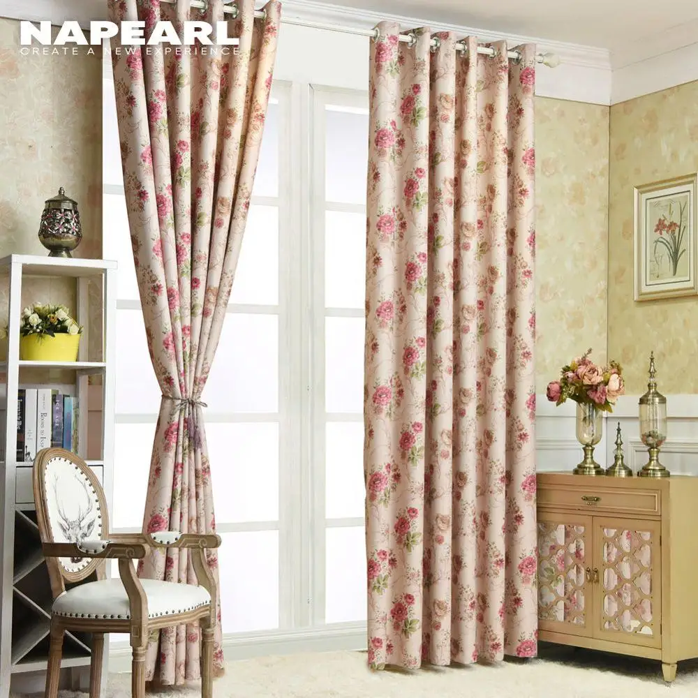 NAPEARL 1 шт. Популярные затемненные занавески с цветочным принтом для спальни