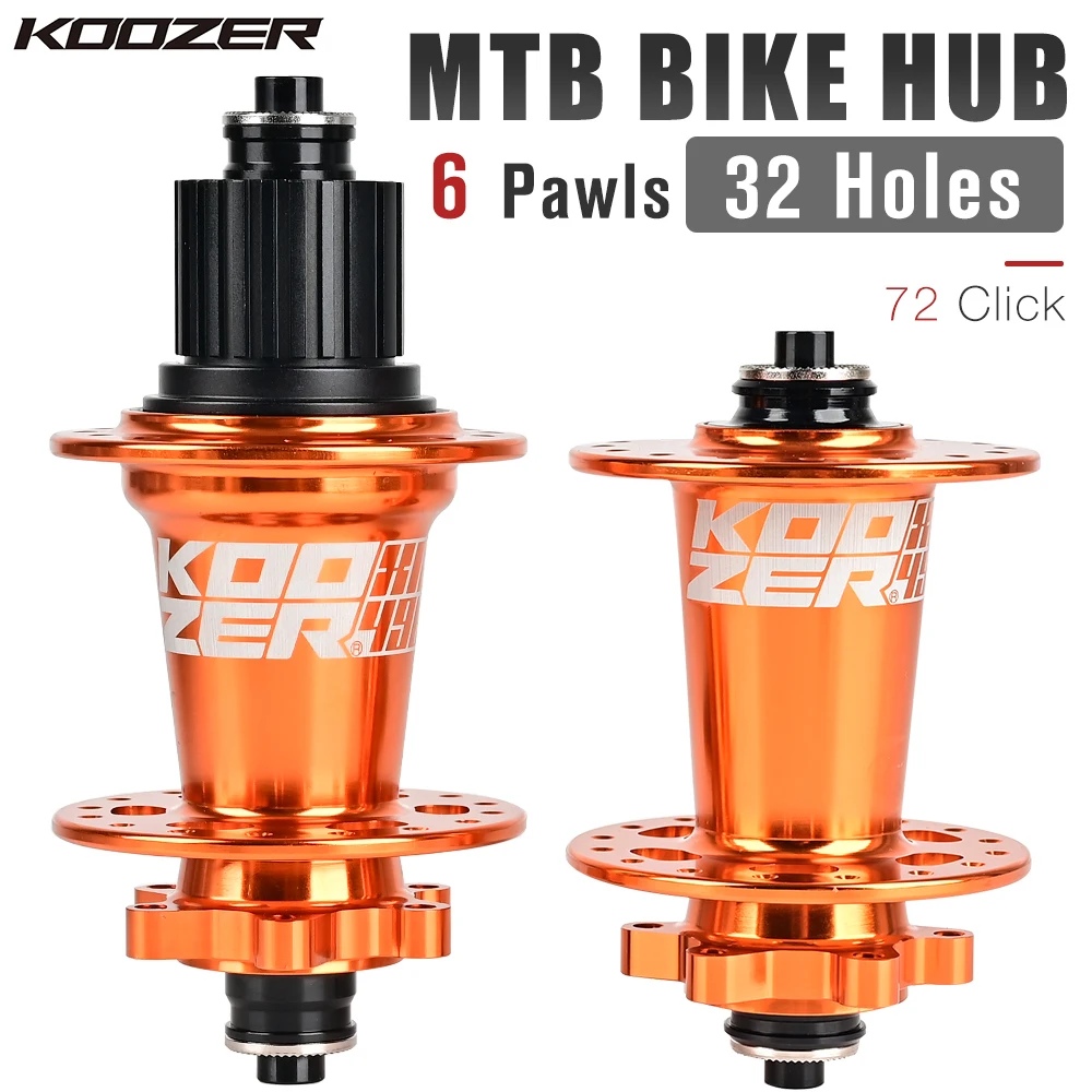 KOOZE XM490 Pro велосипедные ступицы 4 подшипника 32 отверстия велосипедная ступица MTB 6
