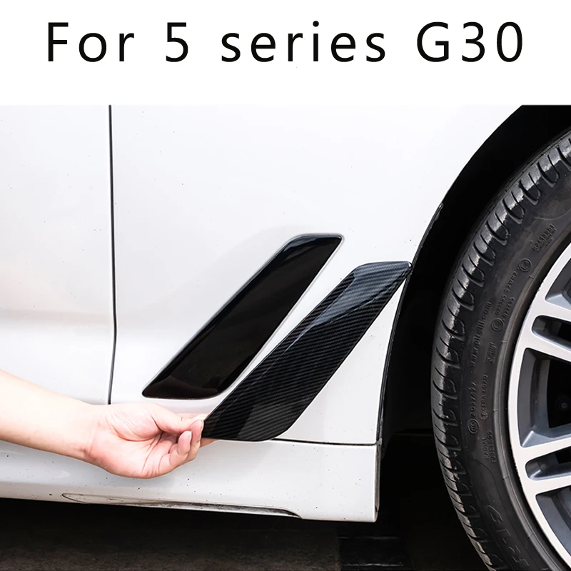 Car Door Stainless Steel Window Bc Pillars Sequins Decoration Cover Sticker Trim For Bmw 5 Series G30 Auto Accessories
