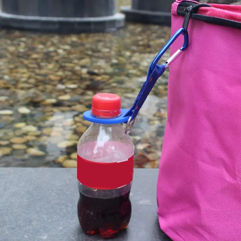 1 шт. на открытом воздухе держатель бутылки воды Алюминиевый Кемпинг походный