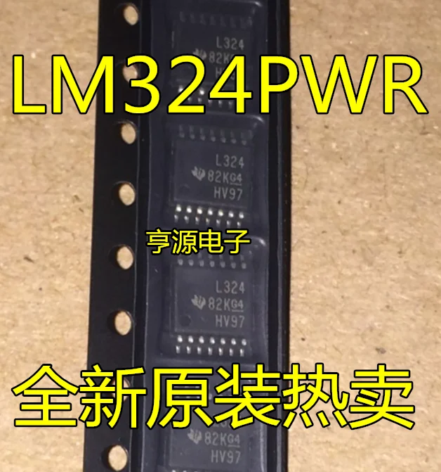100% новый и оригинальный IC LM324 L324 LM324PWR TSSOP14|Запасные части| |