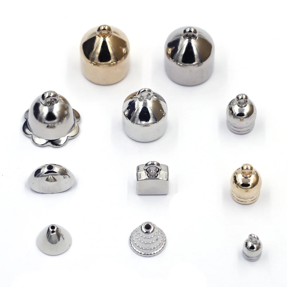 Концевые шапочки для бусин шапочка с кисточкой пластиковая розетка ручная