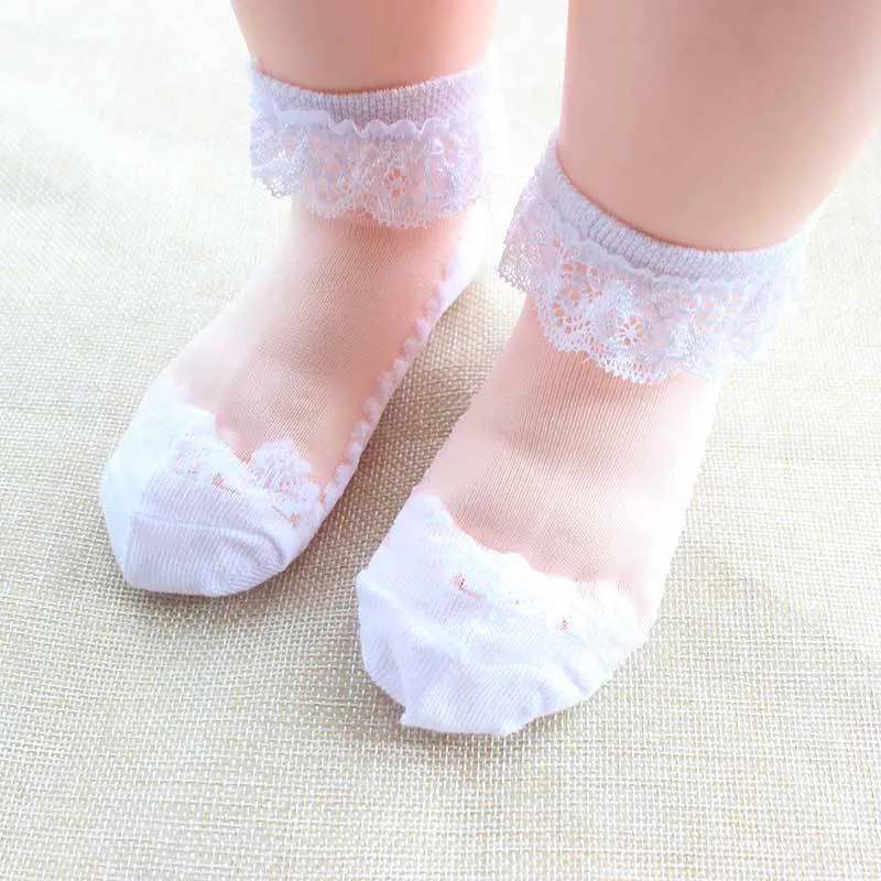 

1-12 Years Summer Cute Baby Kids Girls Flower Lace Princess Boat Socks Cotton Socks Toddler Newborn Baby Non-slip Floor Socks
