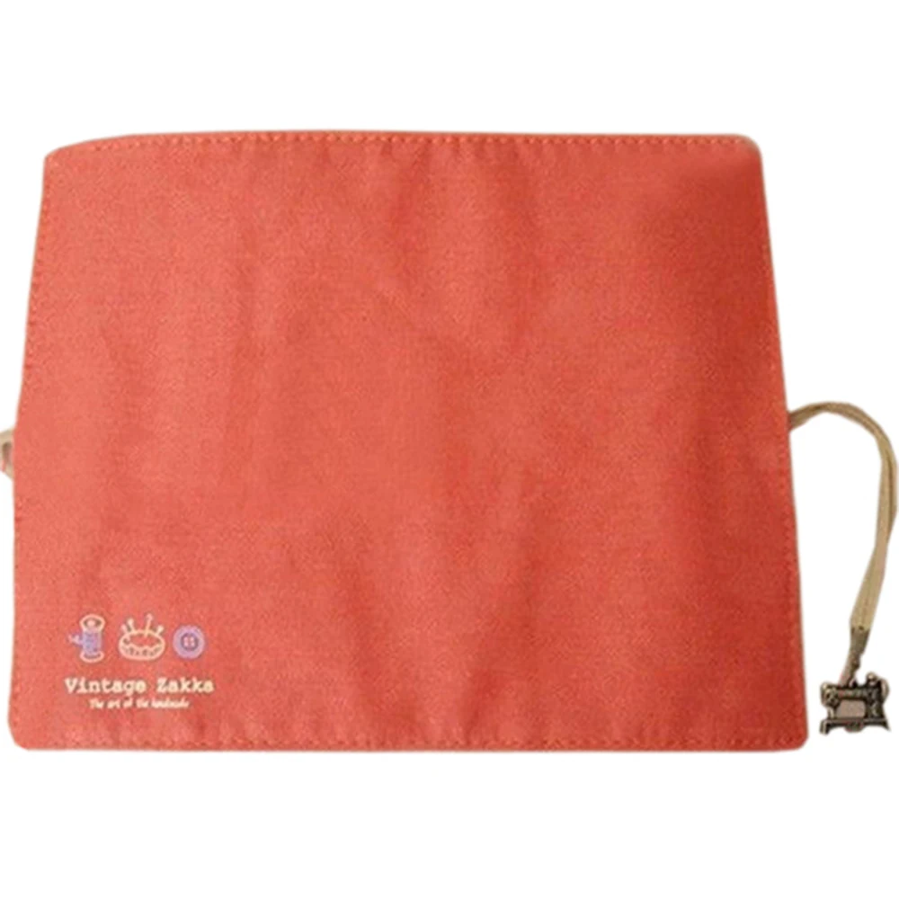 Тканевый чехол для ручек и карандашей с кисточками цвета на выбор | Канцтовары