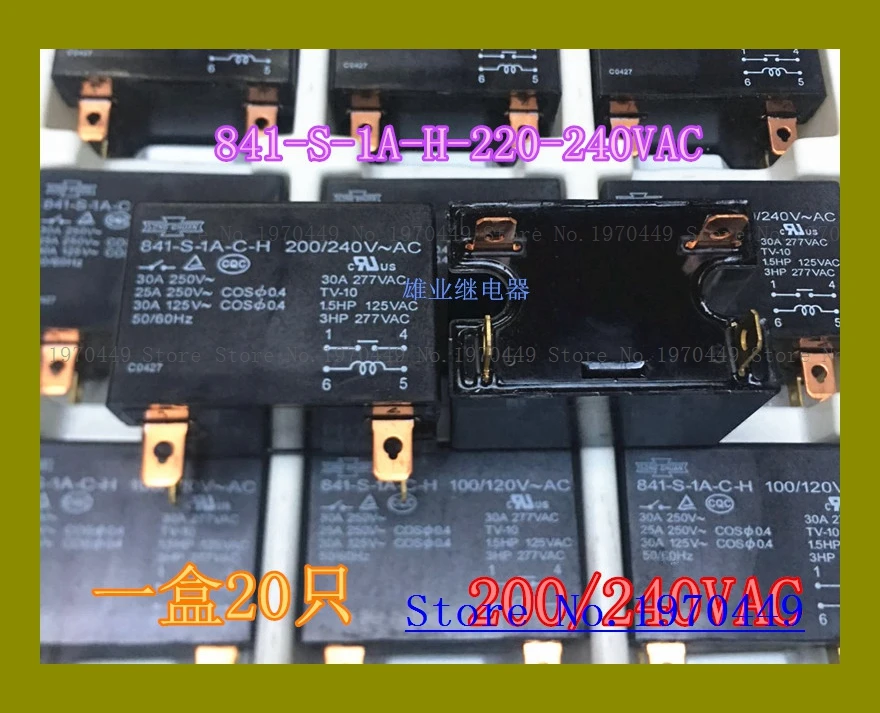 

841-S-1A-H-200/240VAC