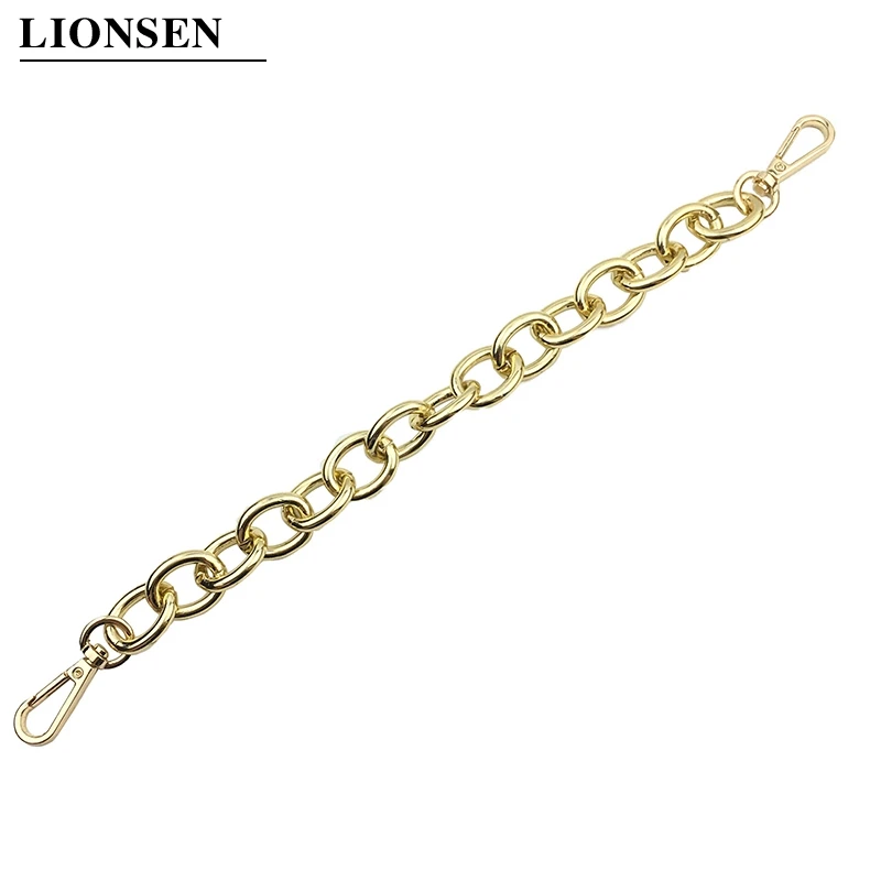 Lionsen 30 см сменная металлическая цепочка для ручных сумок сумка античный бронзовый серебристый DIY аксессуары для сумок ремень фурнитура