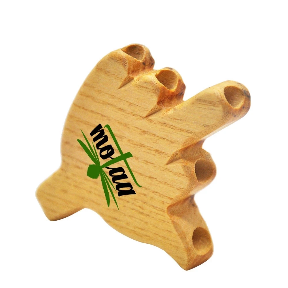 Пять 5 сустава пальцев ладони высокое качество деревянный держатель для