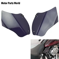 motorcycle air deflector reflective saddle shields air heat deflector for harley softail 2000 2017 fatboy deluxe flstn slim fls