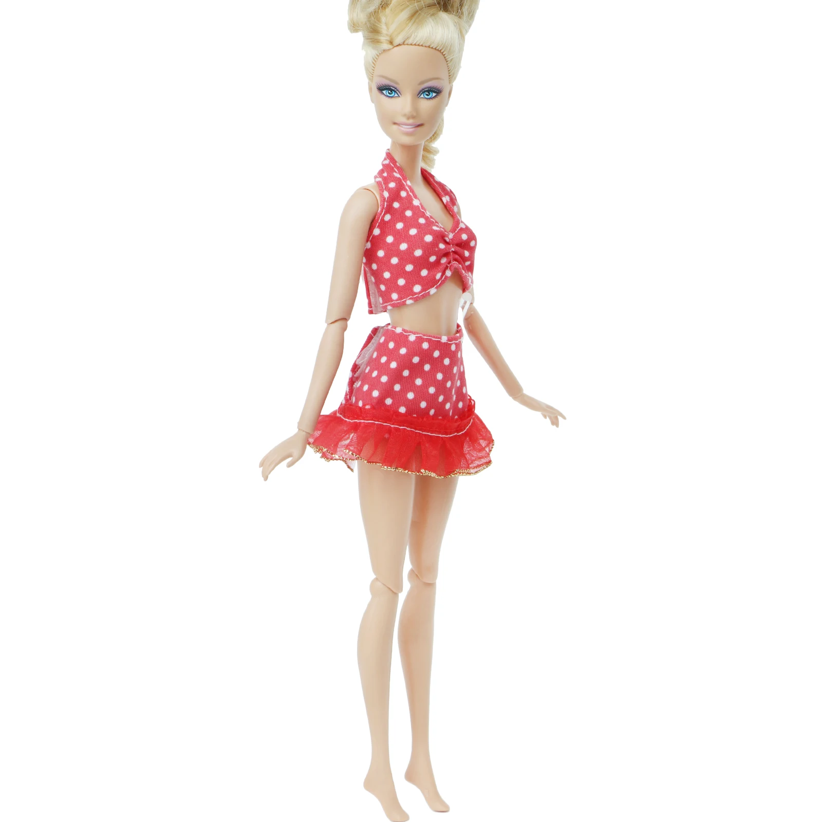 Один комплект красный купальник летняя пляжная одежда для купания волнистое