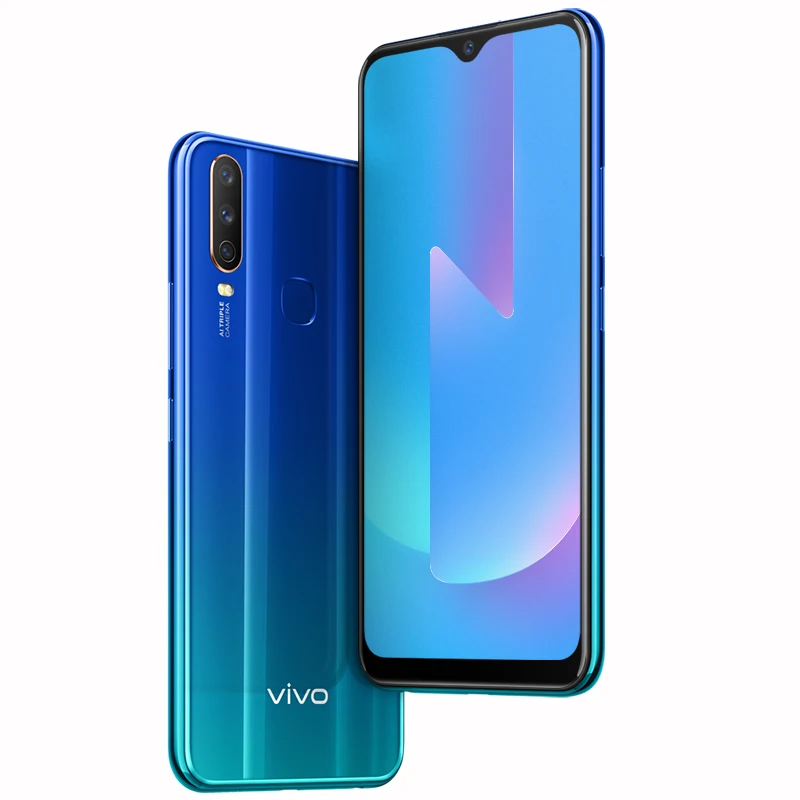 vivo U3x Celular 6,35 дюймов экран 3g 32G Snapdragon665 5000 мАч батарея мобильные телефоны 18 Вт зарядка мобильный телефон android
