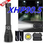 2021 9000000LM XHP90.5 светодиодный фонарик, самый мощный зум, фонафонарь 26650 USB, фонарик, 18650, охотничий фонарь