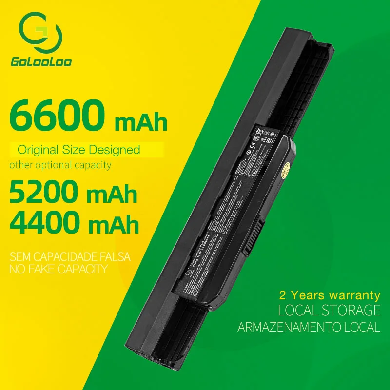 Gololoo-batería para ordenador portátil, paquete de 11,1 V, A31-K53, A32-K53, A41-K53, para...