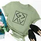 Женская футболка с надписью God Is more The High And The Low