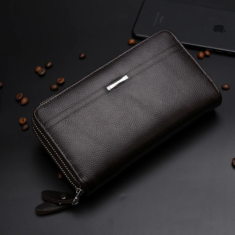 

Long Men's Wallet Male Purses Coin Purse Card Holder Wallets Male Pu Leather Clutch Money Bag Pu Leather Wallet
