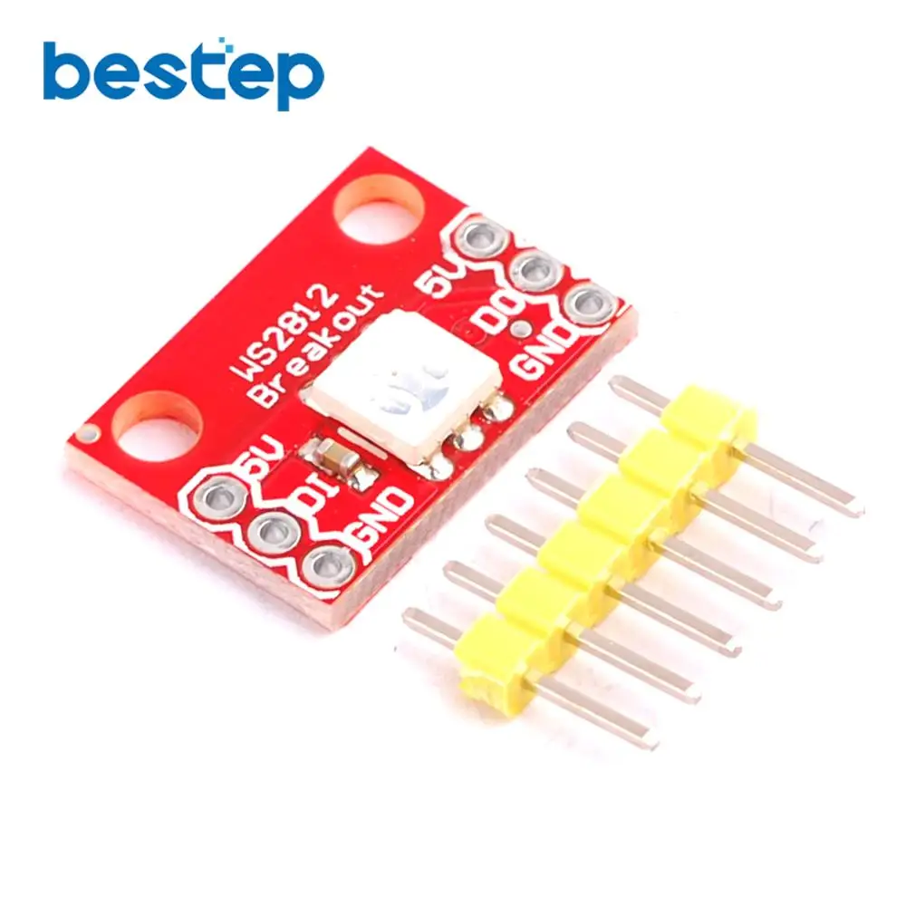 1 шт. WS2812 1-Bit 5V 5050 RGB Светодиодная лампа панель модуль полный цвет | Электронные