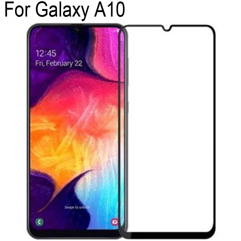

2 шт., изогнутый защитный экран 9D для Samsung Galaxy A10 a10