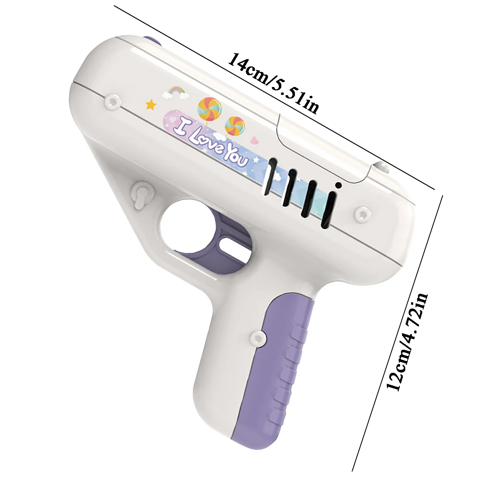 

Candy Gun Sugar Lollipop Gun Sweet Toys Lollipop Toy Candy Toy Surprise For Boy/girl Friend A Good Gift For Kids Girlfriends