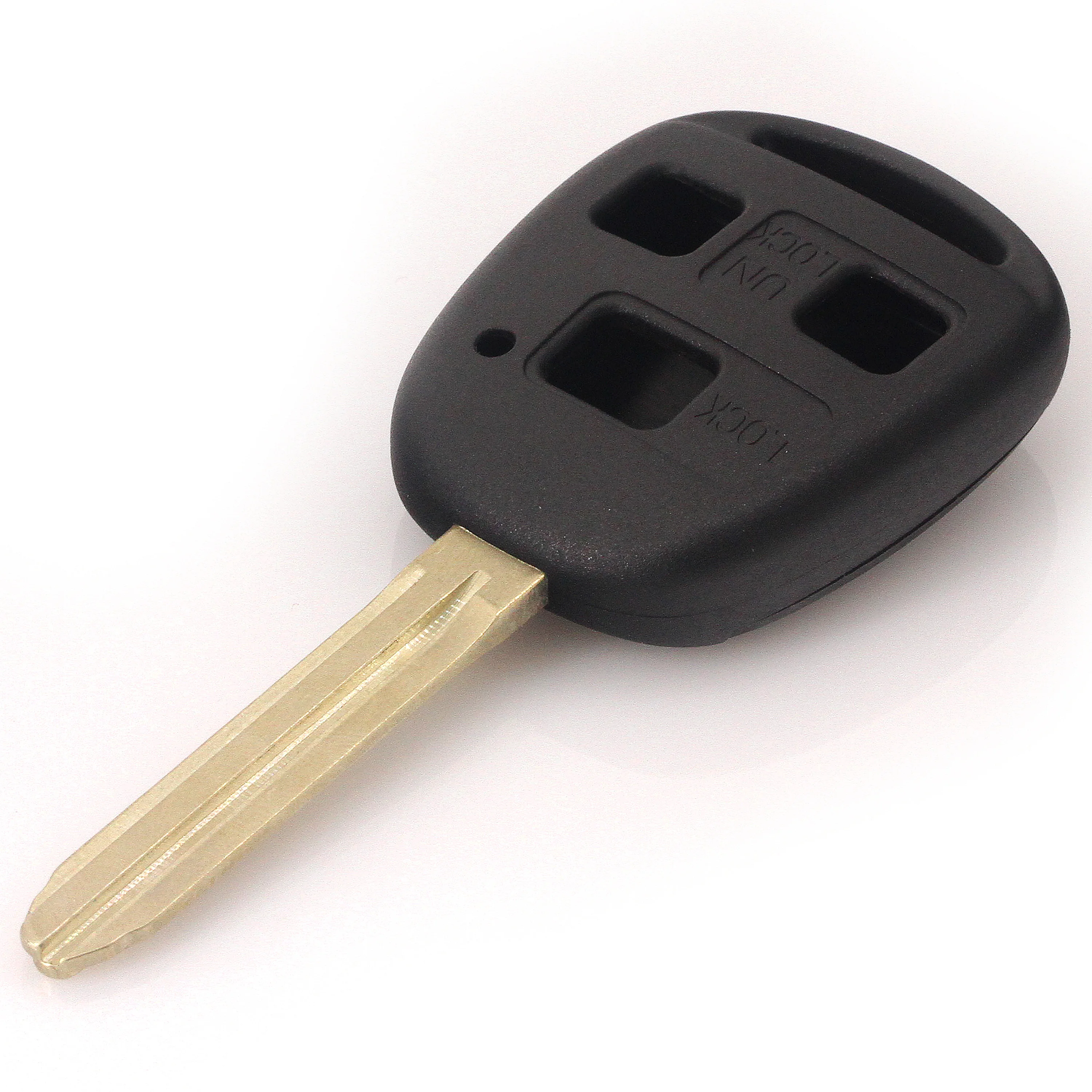 OkeyTech чехол для автомобильного ключа Toyota Camry Corolla Verso Avensi Prius Auris 2/3 кнопки TOY43