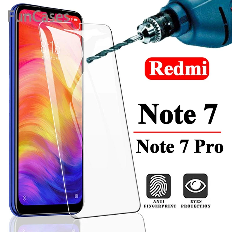 Защитное стекло 9H HD для Redmi Note 7 Защита экрана Xiaomi K20 Pro закаленное на 8 6 S 5