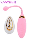 VATINE 10 скоростей прыжок яйцо вибратор Анальные Секс игрушки вибрационный Яйцо Беспроводной дистанционного интимные игрушки для женщин