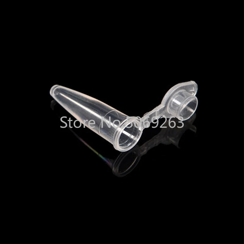 

1000pcs/lot 0.2ml Affordable Laboratory Clear V-shape Plastic Centrifuge Tube