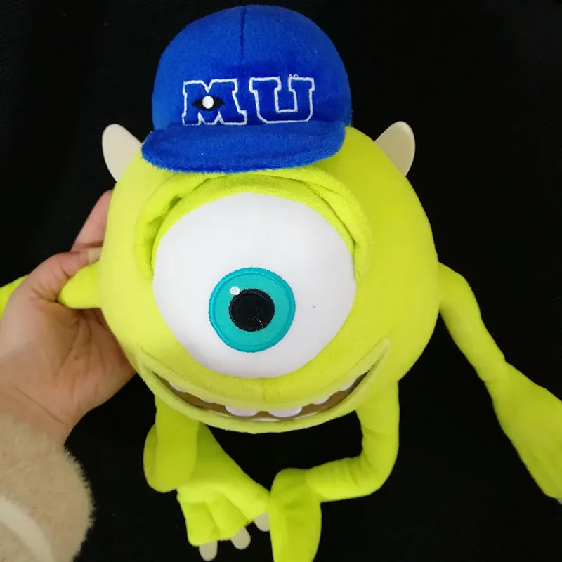 30 см 35 Монстры Mike Wazowski плюшевые игрушки с шляпой монстры Мягкие мягкие куклы для