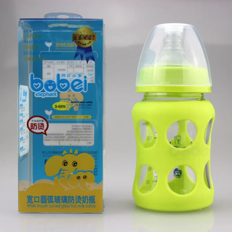 Стеклянная соломенная бутылка для воды 150 мл кормления ребенка|Бутылки| |