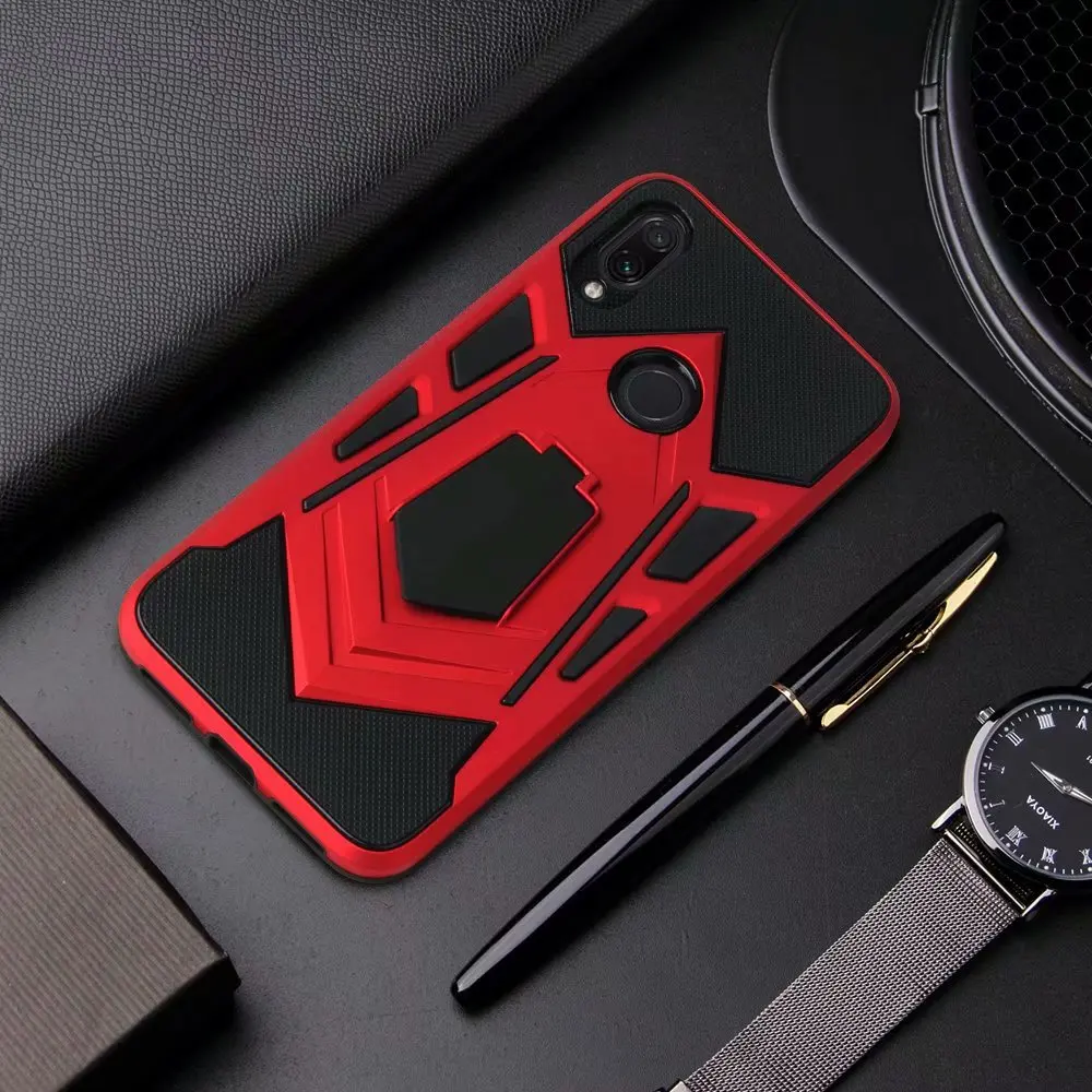 For Xiaomi Mi 9 8 Se Case Hard PC+Silicone With Stand Armor shockproof protective Back Cover for A2 Lite shell |