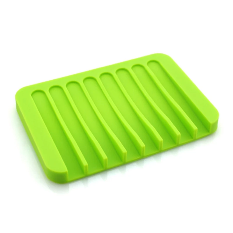 Дренаж для ванной комнаты Коробка мыла нескользящий Мягкий Силиконовый поднос