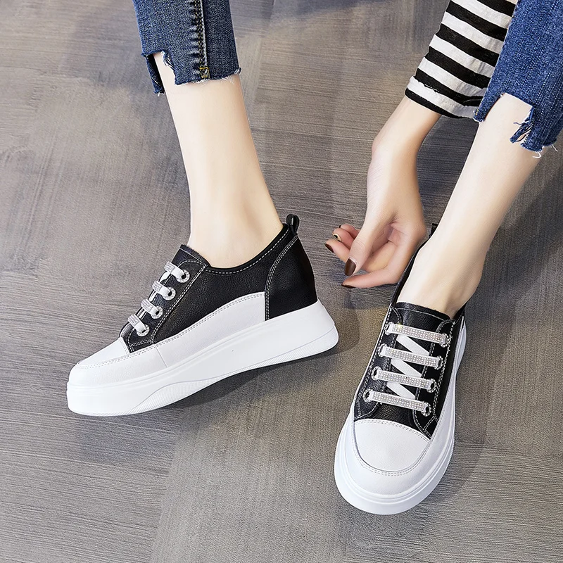 

Women Vulcanized Shoes High Quality Women Sneakers Slip On Flats Shoes Women Loafers Tenis Feminino Walking Flat shoes for women