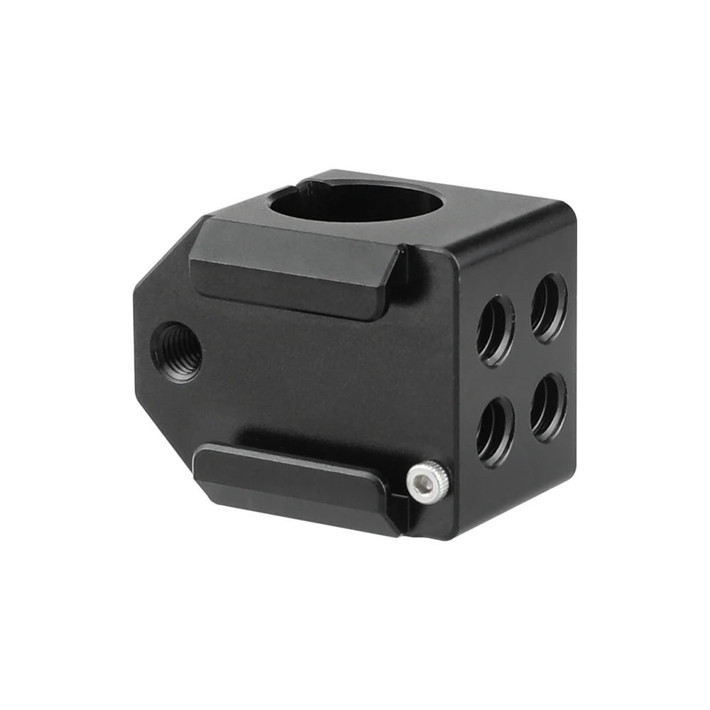 Kayulin новый дизайн Холодный башмак стержень зажим черный Wingnut для DSLR 15 мм рельсовая
