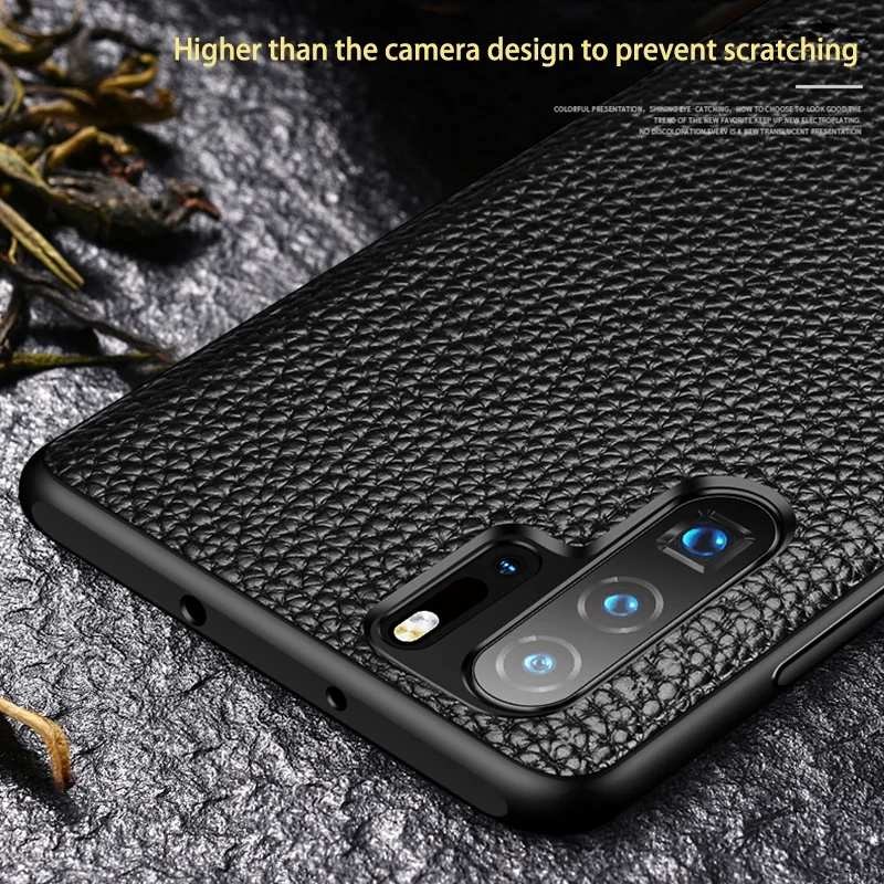 Кожаный чехол для телефона Huawei P20 P30 lite P40 Mate 20 30 Pro Nova 5T Y9 P samrt 2019 Honor 8X 9X 10i Pro|Бамперы|