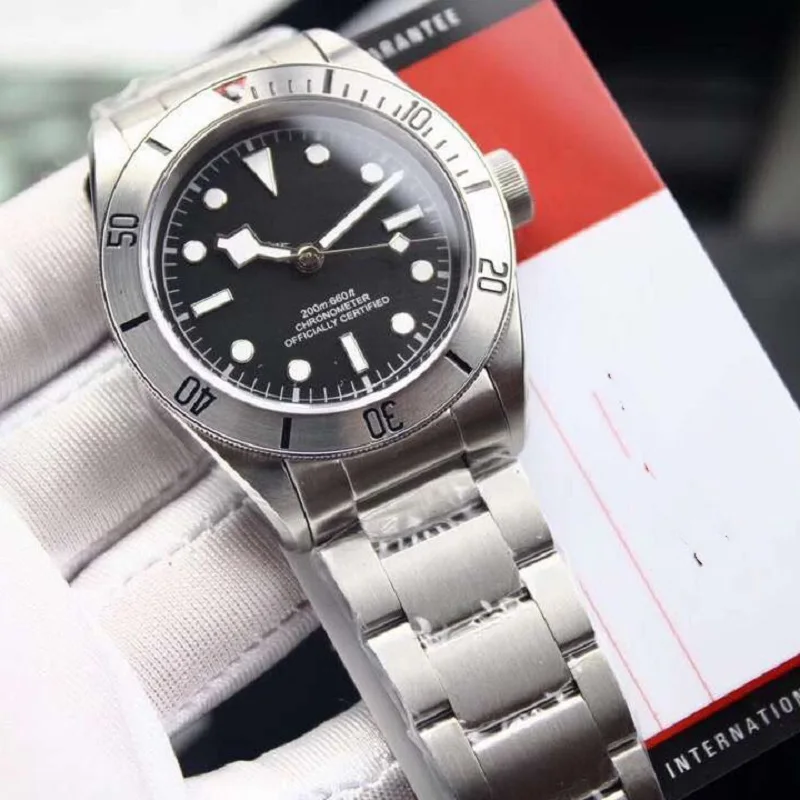 Автоматические Мужские механические часы Miyota8215 Diver 41 мм сапфир нержавеющая сталь