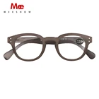 Meeshoow 2021 стильные оптические очки для чтения в стиле ретро Стиль качества для мужчин и женщин для очков с гибкий прозрачный пресбиопии 0 1513
