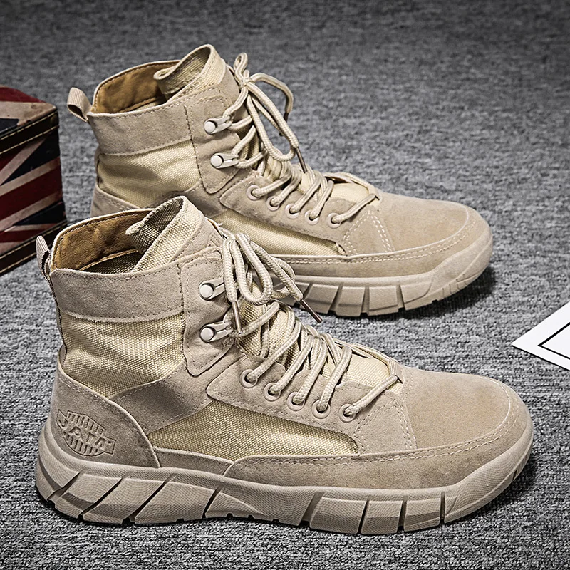 

Ботинки мужские зимние, винтажные повседневные, замшевые, черные, на весну/зиму