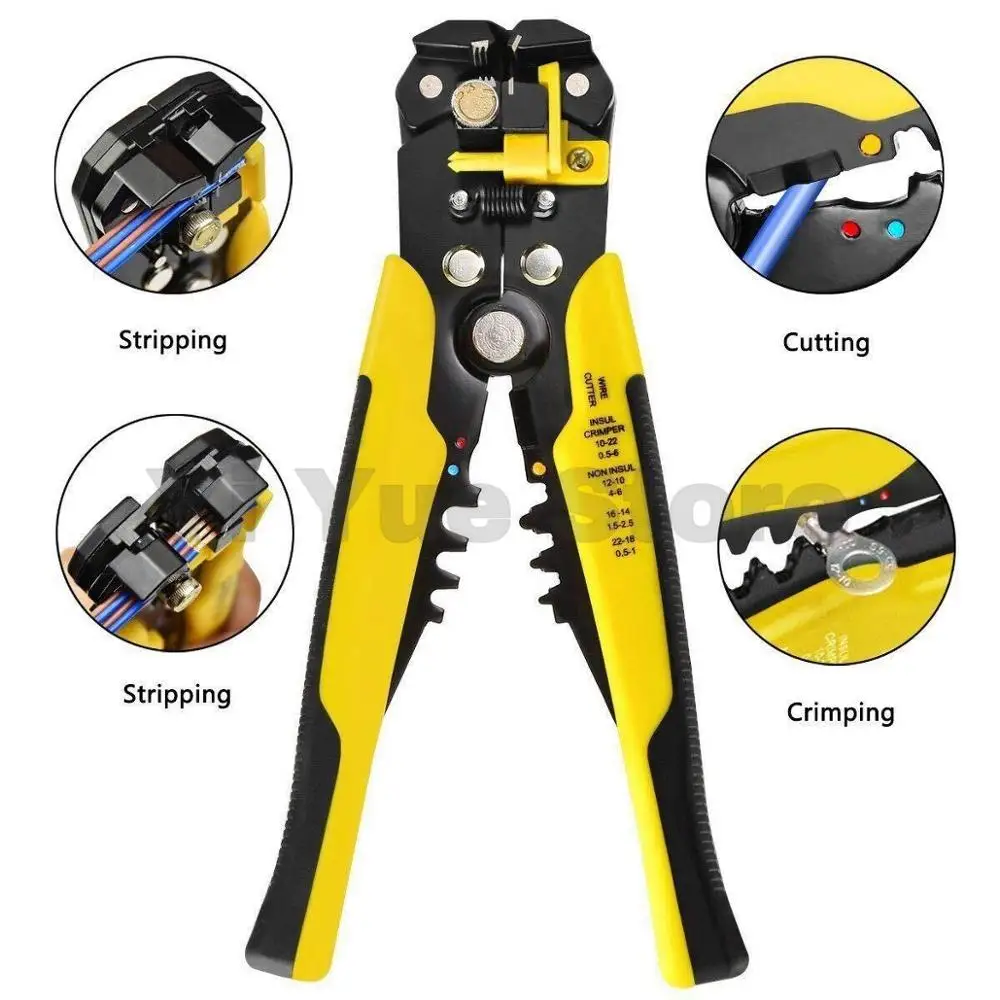 

Multitool pliers 0.2-6.0 wire stripper automatic stripping for cable wire cutter crimping tools precision electrical hand tools