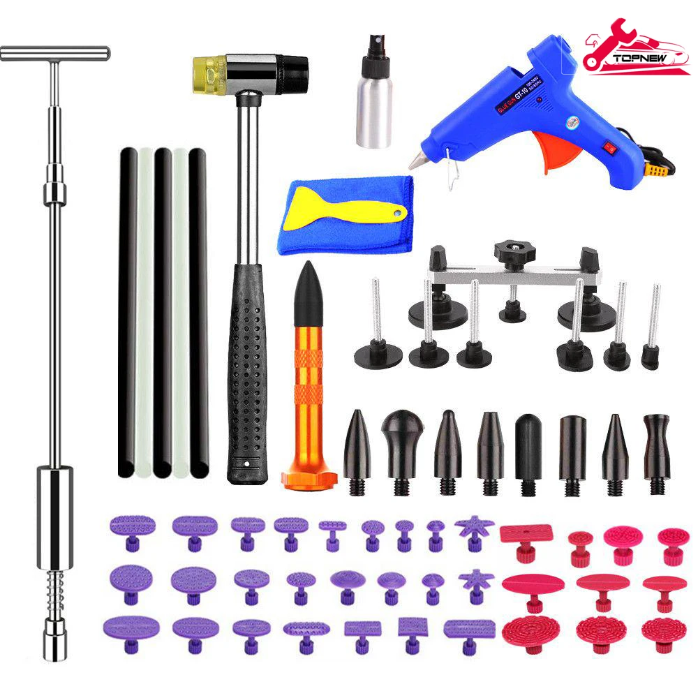 comprar Ferramentas De Reparo Paintless Dent Ferramentas De Remoção Do Dente Pops Um Dent Ponte Dent Extrator Kit Para O Corpo Do Carro Reparação Dent
