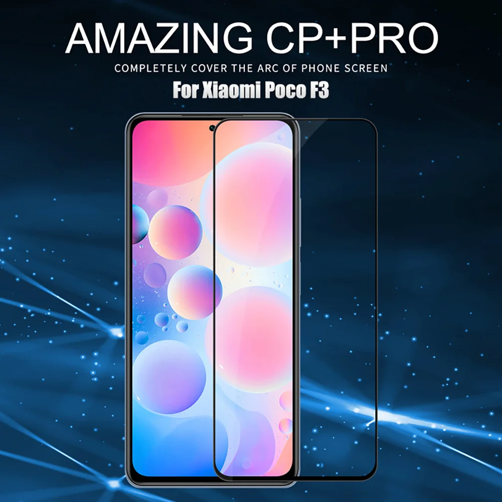 For Xiaomi Poco F3 Screen Protector Nillkin CP+Pro H /H+Pro Tempered Glass Phone Film For Xiaomi Redmi K40 Anti-Explosion Glass