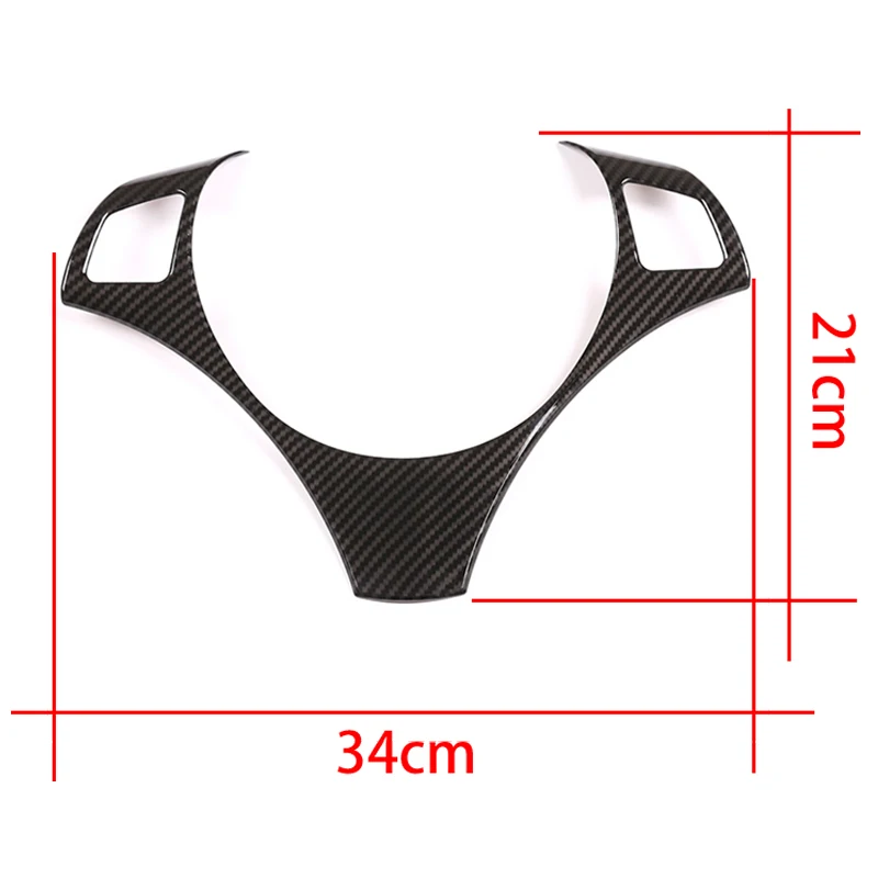 Декоративная Обложка на руль автомобиля отделка наклейка раму для Bmw E90 3 серии 2005