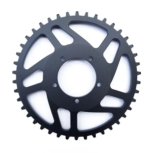 Electric Bicycle Ebike 42T Chain Ring Offset Correction FOR BAFANG BBSHD Motor Chainring Sprocket Wheel Crank 176*176*24.5mm