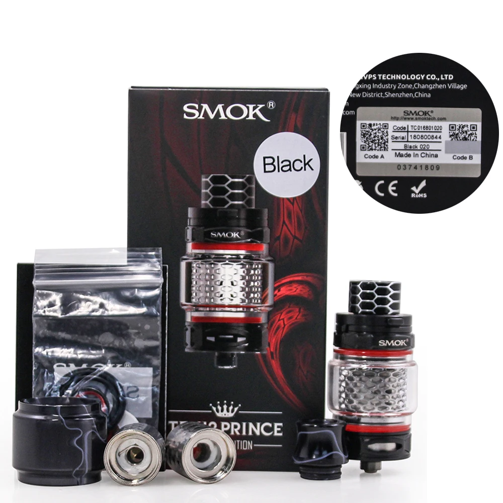Оригинальный испаритель SMOK TFV12 Prince Cobra Edition 7 мл электронная сигарета с