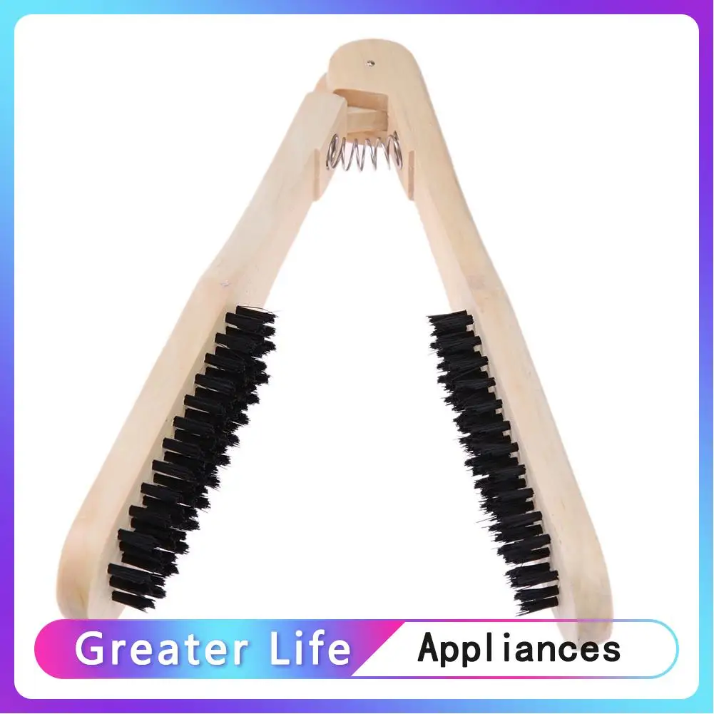 

Wooden Straightener Hair Comb Anti-Static Hairdressing Styling Tools